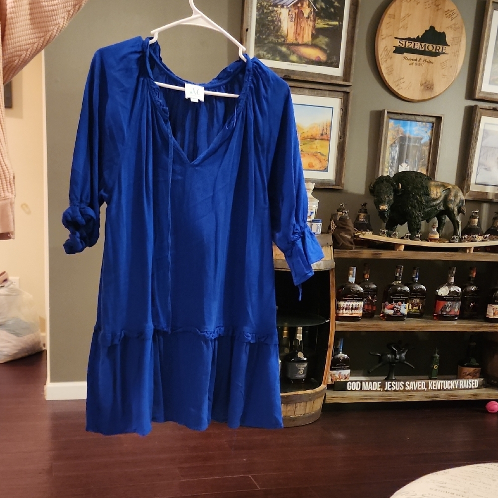 Vibrant Blue Dress